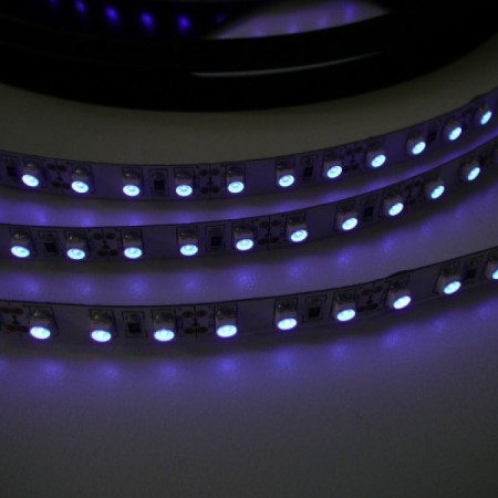UV LED-Streifen SMD3528 120 LED/m, 5m Rolle