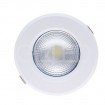 Runde LED-Einbauleuchte 10W, weiß