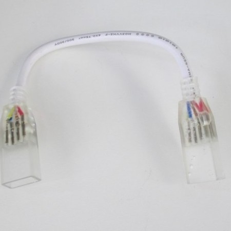Verbinder mit Kabel RGB LED Neon flex 230V